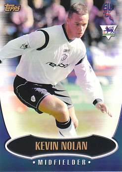 Kevin Nolan Bolton Wanderers 2003 Topps Premier Gold #BW2